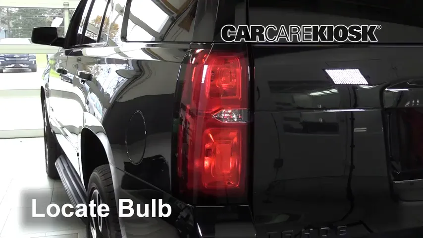 2018 Chevrolet Tahoe Premier 6.2L V8 FlexFuel Lights Brake Light (replace bulb)